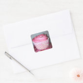 Cake Vierkante Sticker (Envelop)