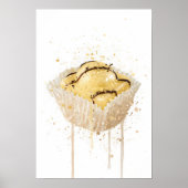 Cake Wall Art Print 'French Fancie Lemon' (Voorkant)