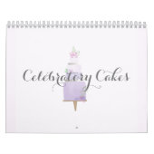 Cake waterverf Business Kalender (Hoes)