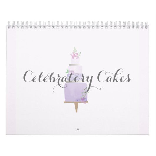 Cake waterverf Business Kalender (Hoes)