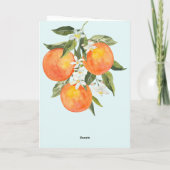 Cake Wishes Verjaardag Kaart en kleurplaat (Achterkant)