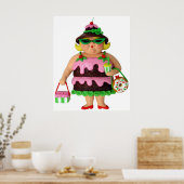 Cake Woman Poster (Keuken)