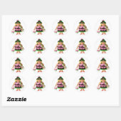 Cake Woman Ronde Sticker (Vel)