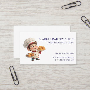 Cakedecorateur Bakker Bakkerij Visitekaartje