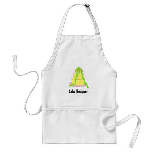 Cakedesigner Standaard Schort (Voorkant)