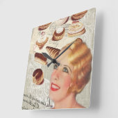 cakeekkoekjes cakkerkoekjes vierkante klok (Hoek)