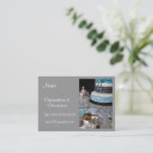 Cakemakers & Decorators Visitekaartje Afsprakenkaartje (Staand voorkant)