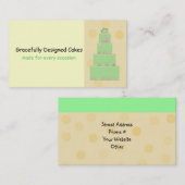 Cakemoratie/bakken Visitekaartje (Voorkant / Achterkant)