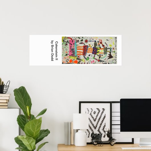 Cakenstein II Poster (Thuiskantoor)