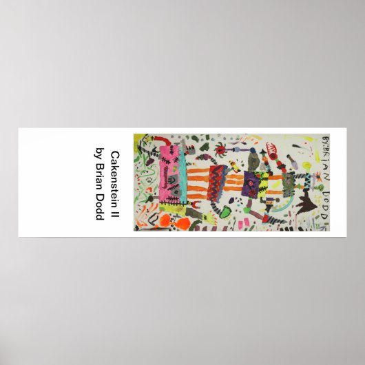 Cakenstein II Poster (Voorkant)