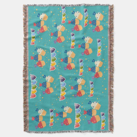 CAKEPATROON DEKEN (Voorkant Verticaal)