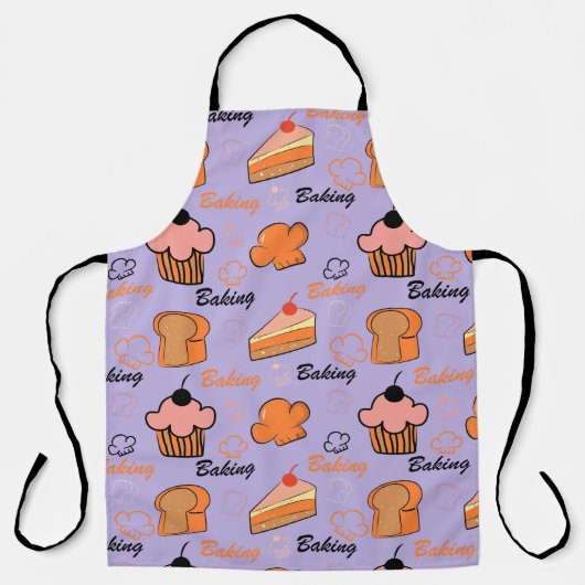 cakepatroon schort (Voorkant)