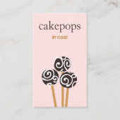 Cakepops Pastry Chef Catering Visitekaartje (Voorkant)