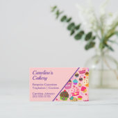 Cakery Cakery Cupcake Bespoke Visitekaartje (Staand voorkant)