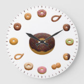 Cakes and Donuts Themed Grote Klok (Voorkant)