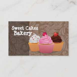 Cakes Bakery Sweet Behandelt Visitekaartje