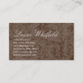 Cakes Bakery Sweet Behandelt Visitekaartje (Achterkant)