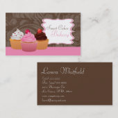 Cakes Bakery Sweet Behandelt Visitekaartje (Voorkant / Achterkant)