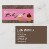 Cakes Bakery Sweet Behandelt Visitekaartje (Voorkant / Achterkant)