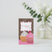 Cakes Bakery Sweet Behandelt Visitekaartje (Staand voorkant)