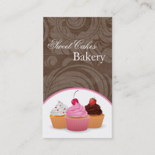 Cakes Bakery Sweet Behandelt Visitekaartje