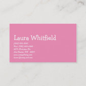 Cakes Bakery Sweet Behandelt Visitekaartje (Achterkant)