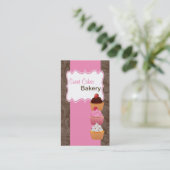 Cakes Bakery Sweet Behandelt Visitekaartje (Staand voorkant)