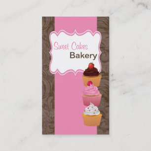 Cakes Bakery Sweet Behandelt Visitekaartje