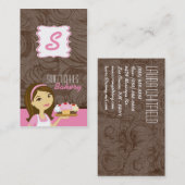 Cakes Bakery Sweet Behandelt Visitekaartje (Voorkant / Achterkant)