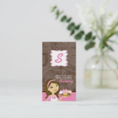 Cakes Bakery Sweet Behandelt Visitekaartje (Staand voorkant)