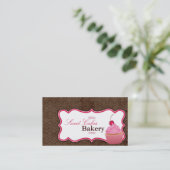 Cakes Bakery Sweet Behandelt Visitekaartje (Staand voorkant)
