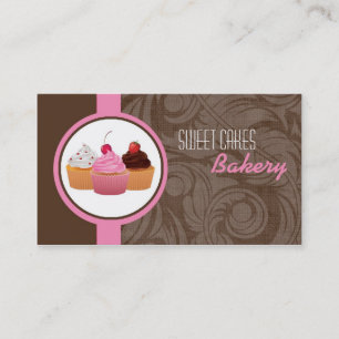 Cakes Bakery Sweet Behandelt Visitekaartje