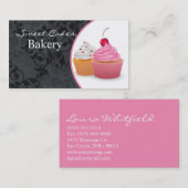 Cakes Bakery Sweet Behandelt Visitekaartje (Voorkant / Achterkant)