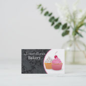 Cakes Bakery Sweet Behandelt Visitekaartje (Staand voorkant)