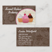 Cakes Bakery Sweet Behandelt Visitekaartje (Voorkant / Achterkant)