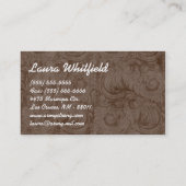 Cakes Bakery Sweet Behandelt Visitekaartje (Achterkant)