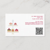 Cakes Bakken Catering QR-code Visitekaartje (Achterkant)