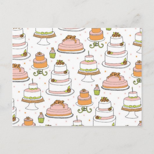 Cakes Briefkaart (Voorkant)