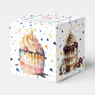 Cakes en Confetti Favor Box Bedankdoosjes