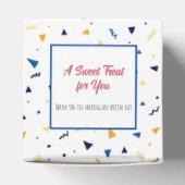 Cakes en Confetti Favor Box Bedankdoosjes (Bovenkant)