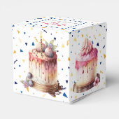 Cakes en Confetti Favor Box Bedankdoosjes (Achterkant)