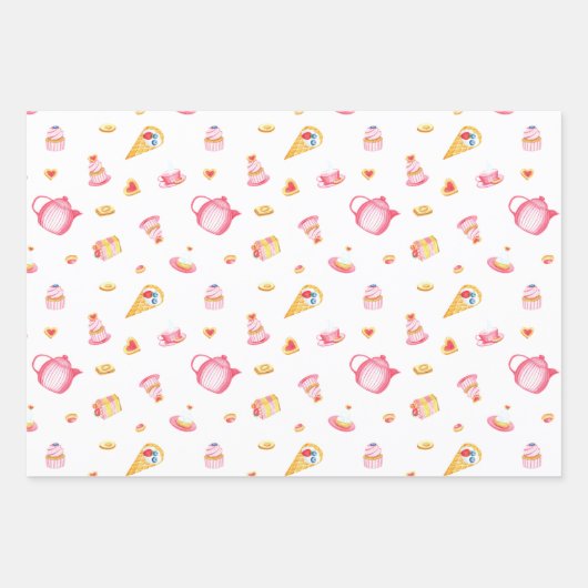 CAKES EN Goodies Inpakpapier Vel (Voorkant 3)