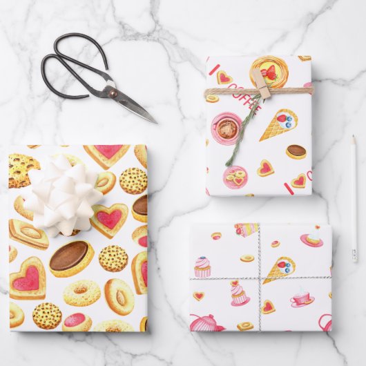 CAKES EN Goodies Inpakpapier Vel (Voorkant)