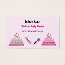 Cakes en Toverstokken Kinderfeest Planner