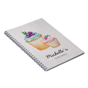 Cakes en Waterverf Notitieboek