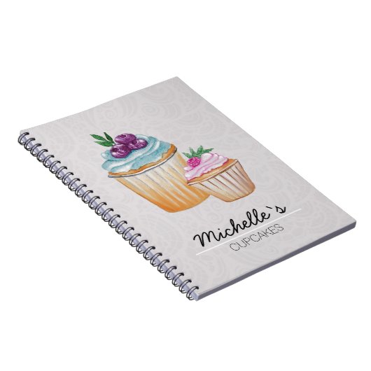 Cakes en Waterverf Notitieboek (Rechterzijde)