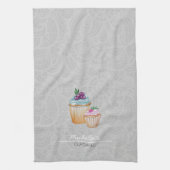 Cakes en Waterverf voor bekers Theedoek (Verticaal)
