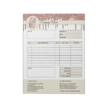 Cakes Factuur Formulier Bedrijfs Offerte