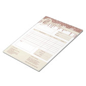 Cakes Factuurformulier Zakelijke Offerte Notitiebl Notitieblok (Schuin)