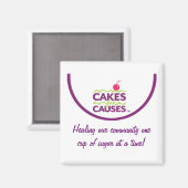 Cakes for Causes "Community" Magnet (Voorkant / Achterkant)